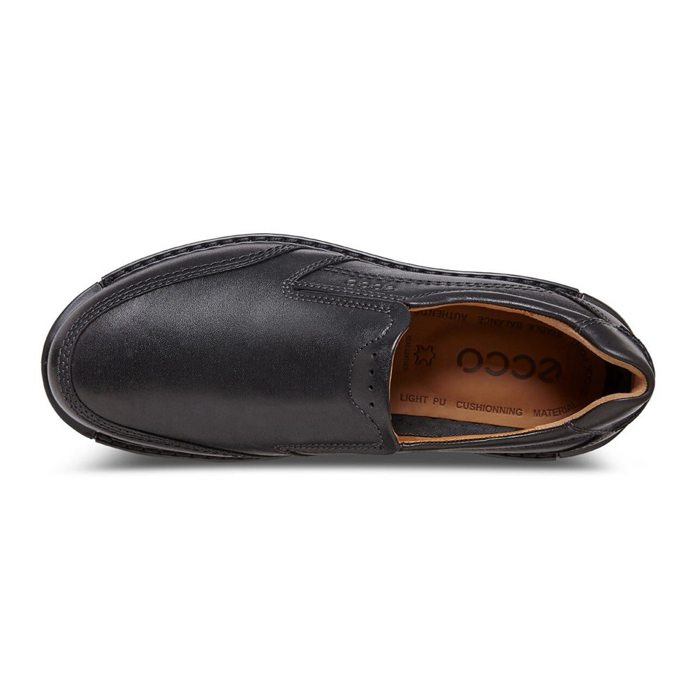 ECCO Mens Slip On Black - Fusion Ii - CLQ-235614